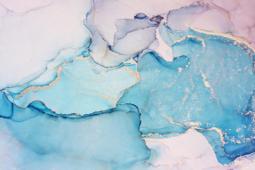 Голубая абстракция