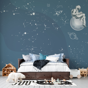 Космонавт и созвездия