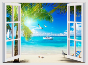 Вид на пляж