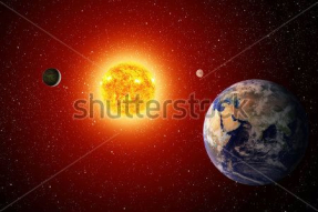 Вид на землю из космоса