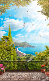 Балкон с видом