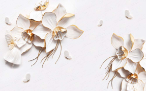 Золотые цветы