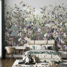 Разноцветные цветы