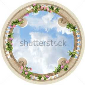 Фреска на стелю