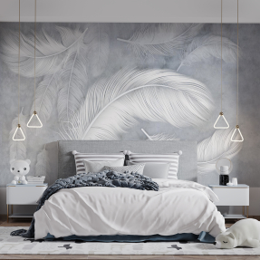 Синие перья