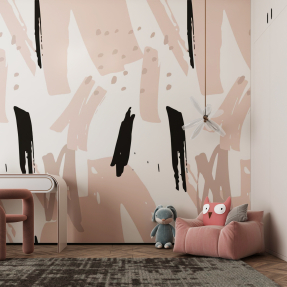 Розовая абстракция