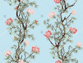 Ветви с цветами