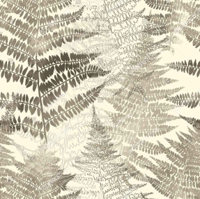 Папоротник в нейтральных тонах