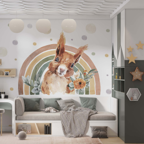 Белочка и радуга