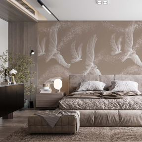 Бежевые птицы