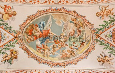 Фреска Ангели