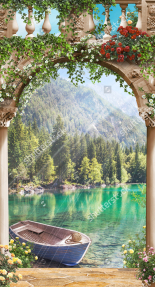 Арка с видом