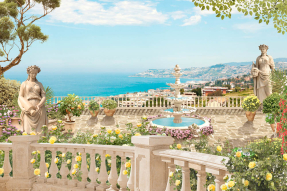 Терраса с красивым видом