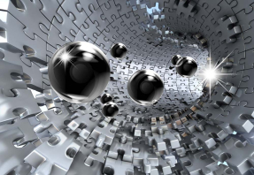 Шары в тоннеле