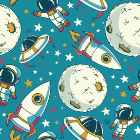 Космос в ярких красках