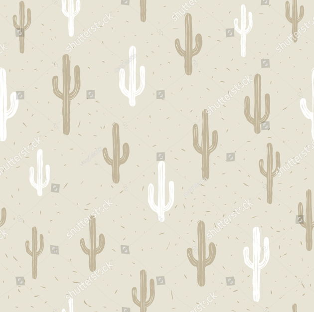 Пастельные кактусы