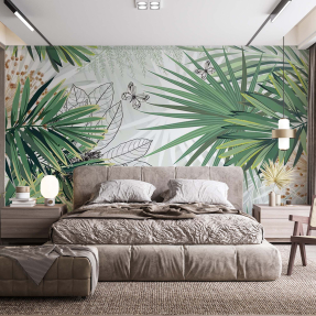 Тропические листья