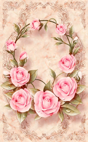 Венок из роз