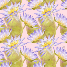 Акварельные кувшинки