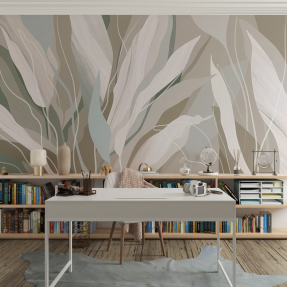 Акварельные листья