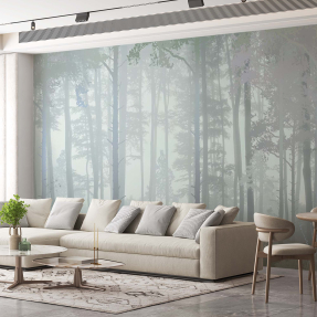 Лес в тумане