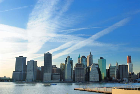 Вид на Нью Йорк