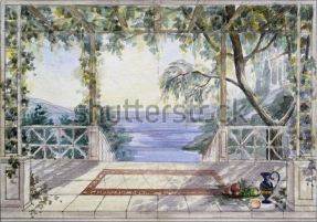 Терраса с видом на море