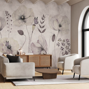 Акварельные цветы