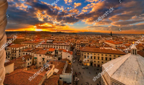 Вид на город