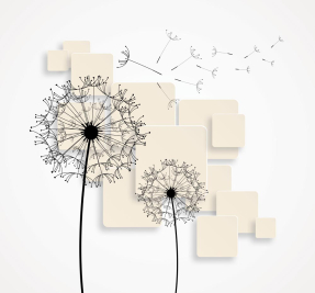 Одуванчики и фигуры