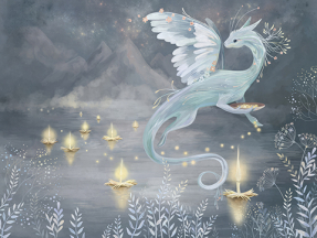 Фантастический дракон