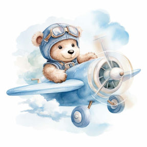 Мишка пилот