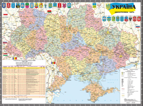 Карта в рамке