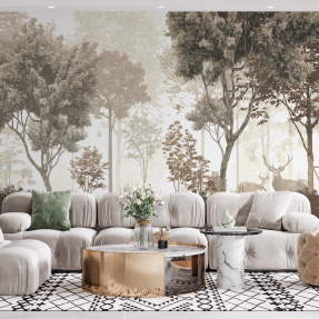 Бежевый лес