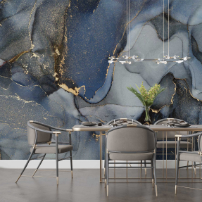 Синяя абстракция