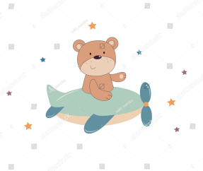 Медведь в самолетике