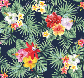 Тропические цветы