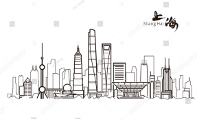 Иллюстрация Шанхай