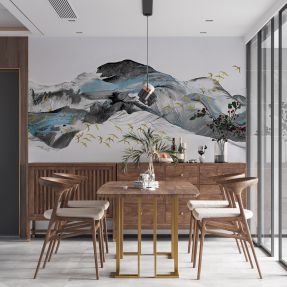 Акварельные горы