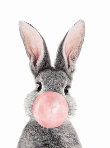 Картини Кролик з жуйкою