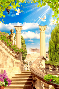 Старый город и лестница