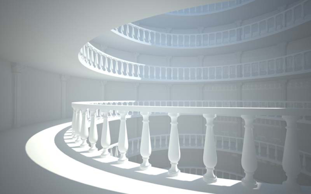 3D балкон