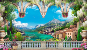 Балкон с видом