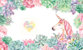 Единорог с сердцем