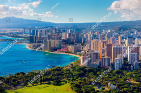 Гонолулу с высоты