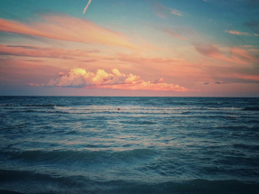 Морской закат