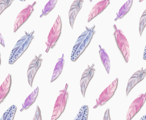 Разноцветные перья