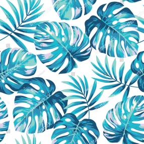 Тропические листья