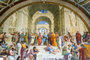 Фреска в музее Ватикана