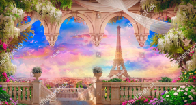 Фреска с Парижем